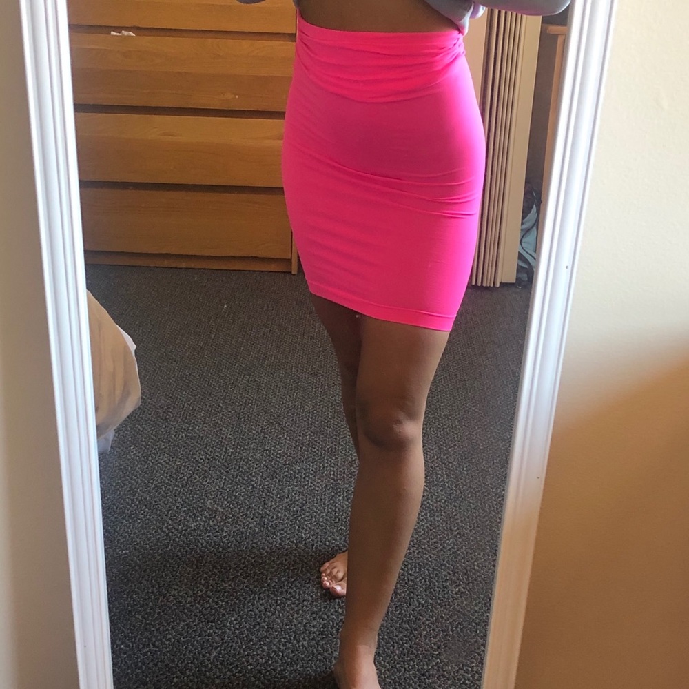 Pink Tube Skirt